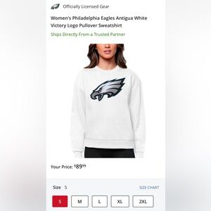 Philadelphia Eagles Women’s Crewneck